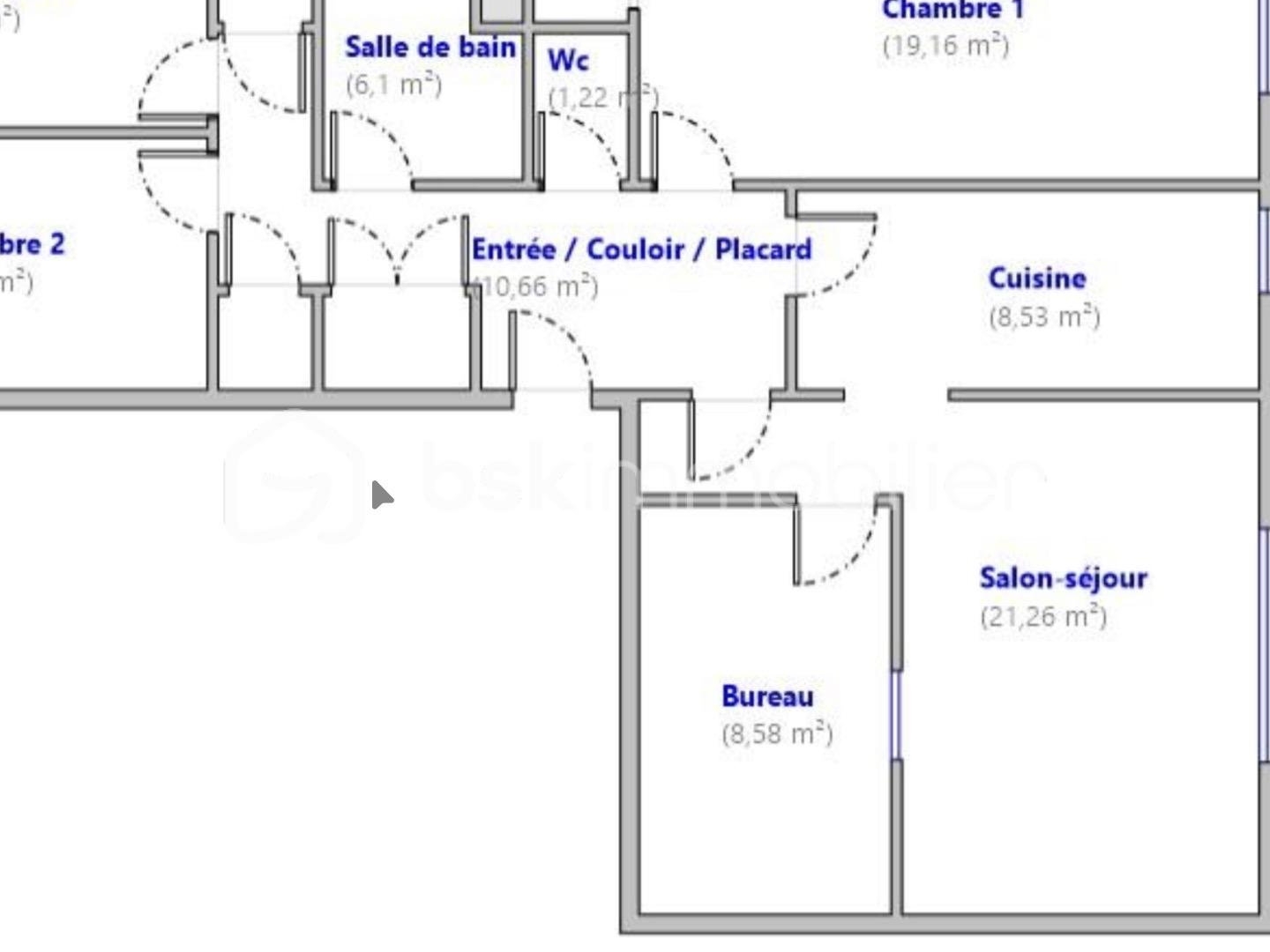 Appartement 5 pièces 97 m²