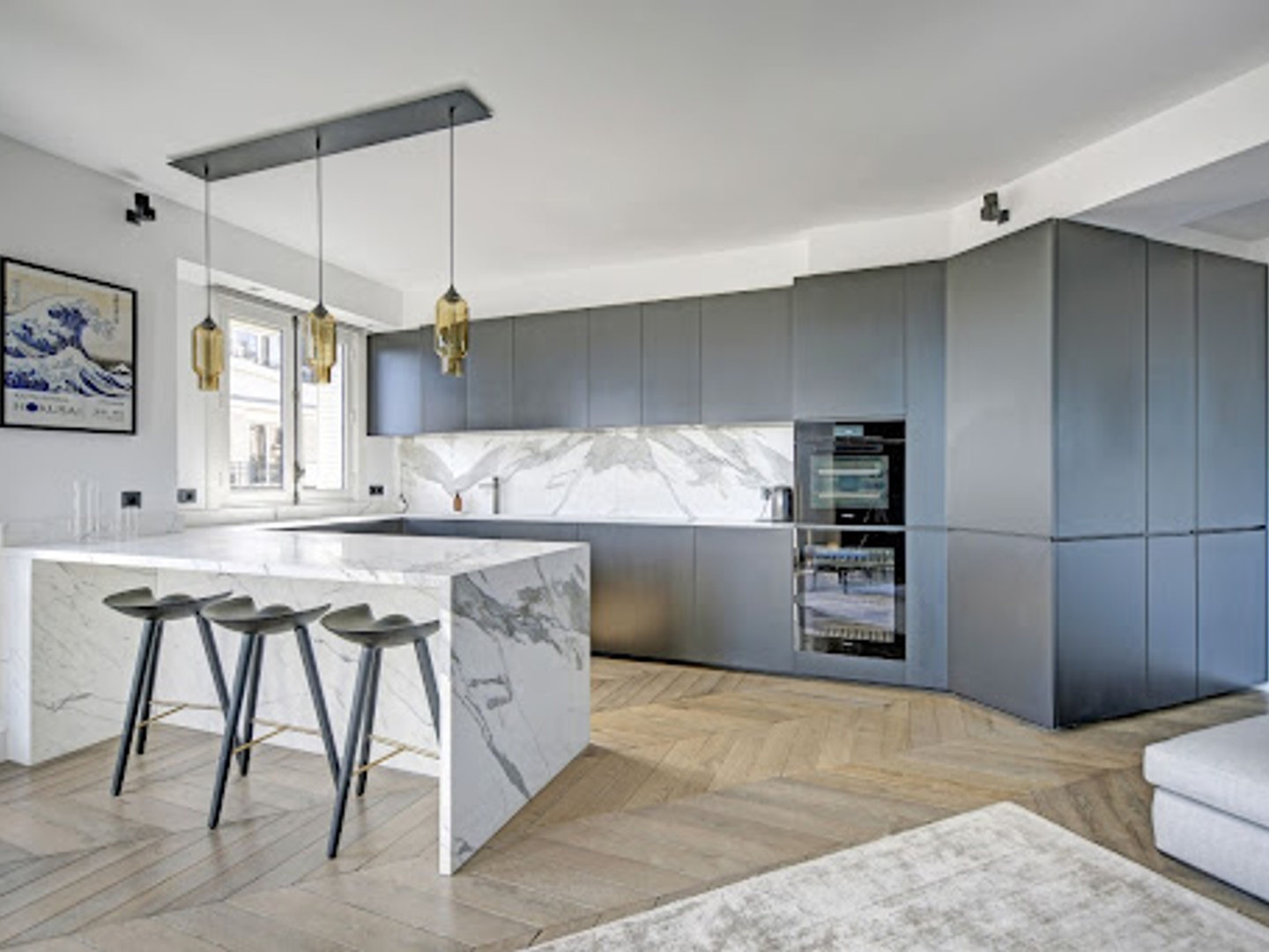 Appartement à vendre - 3 pièces - 66m2 - Paris 18e (75018)