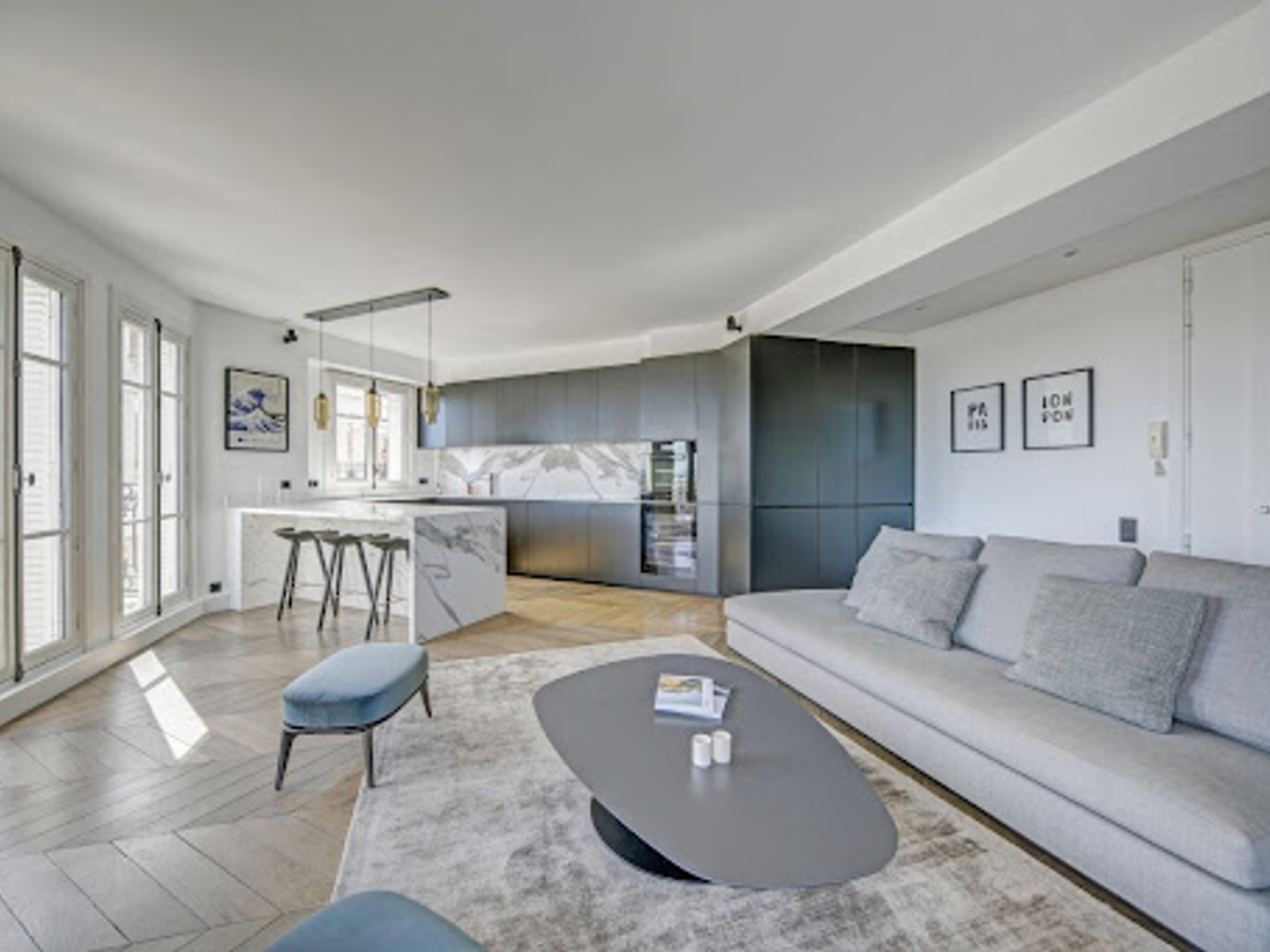 Appartement à vendre - 3 pièces - 66m2 - Paris 18e (75018)