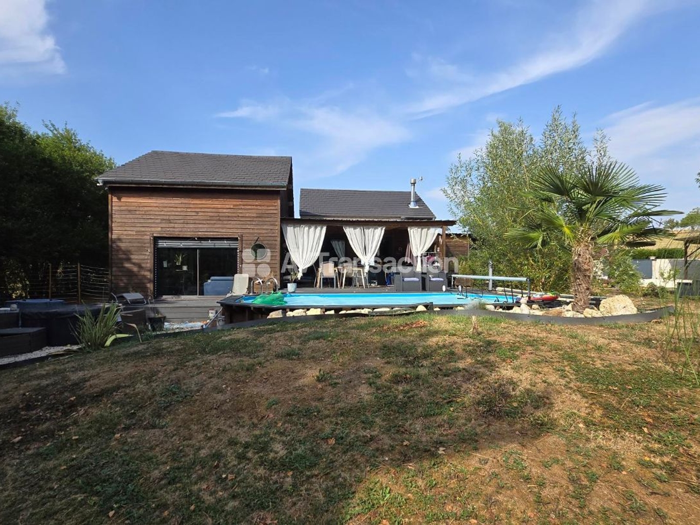 Maison ossature bois de 166 m² – Dernière maison avant les bois