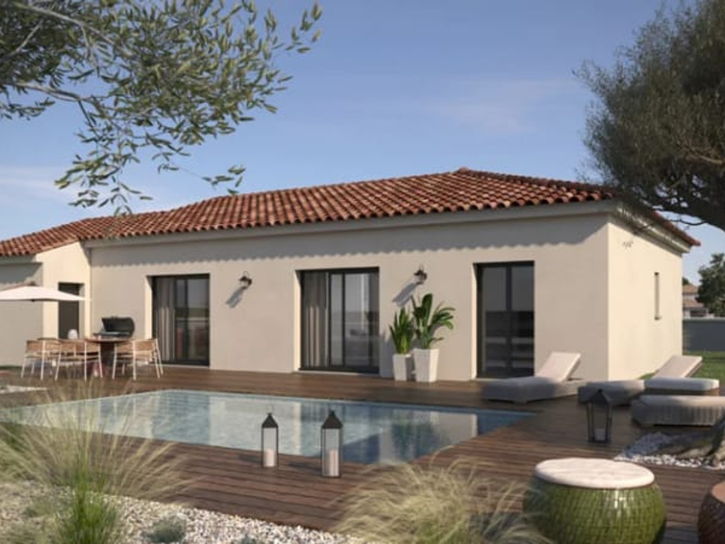 Maison neuve 4 pièces 80 m²