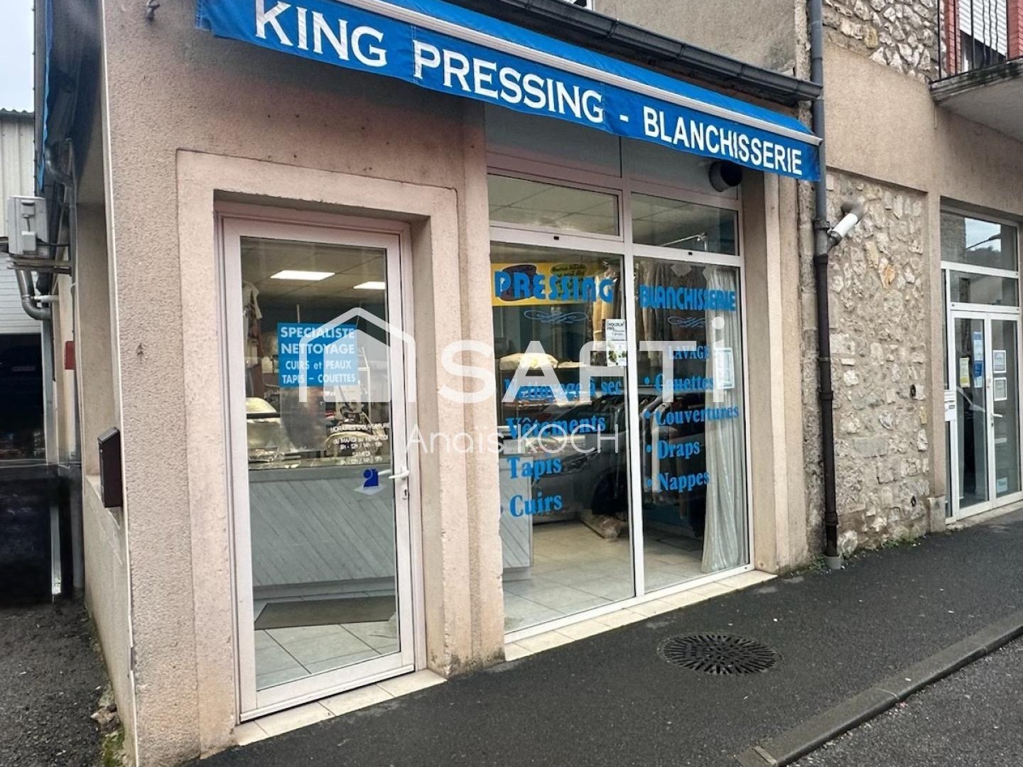 Pressing clé en main - emplacement premium