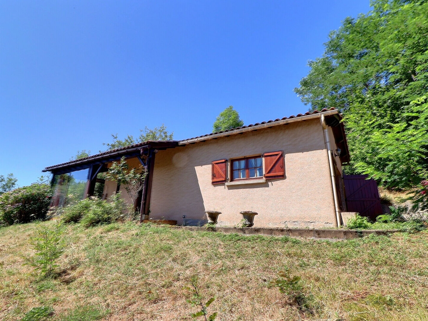 Maison à vendre - 2 pièces - 44m2 - Saint-Bressou (46120)