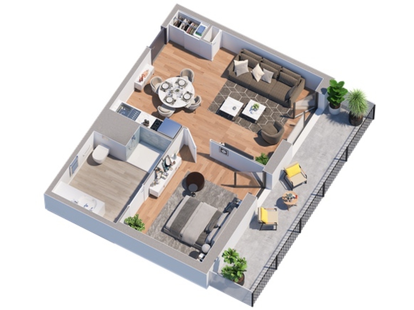 Appartement à vendre - 1 pièce - 37m2 - Clermont-Ferrand (63000)