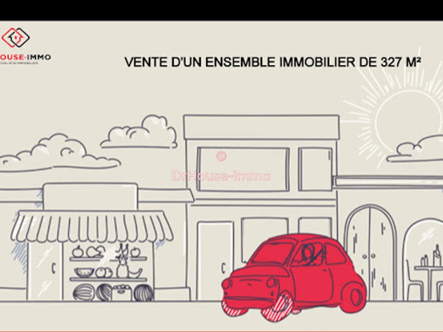 Local commercial 12 pièces 327 m²