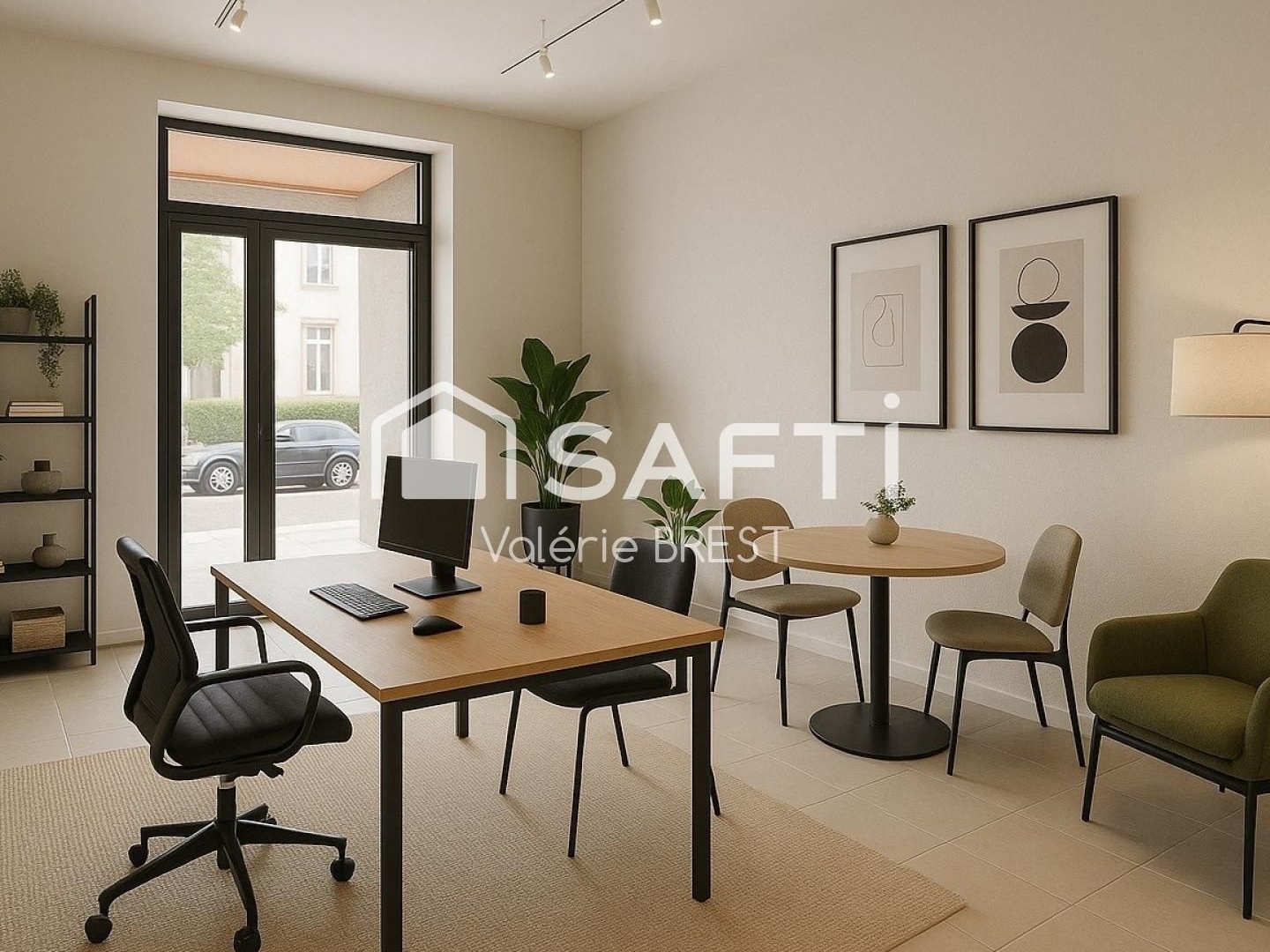 Bureaux 4 pièces 122 m²
