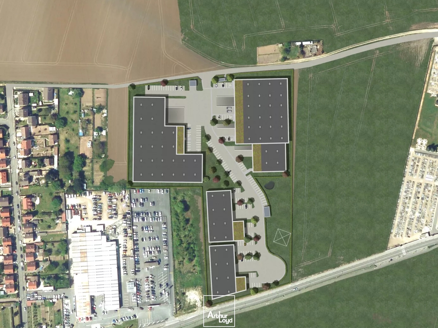 Locaux à vendre - 5744m2 - Persan (95340)