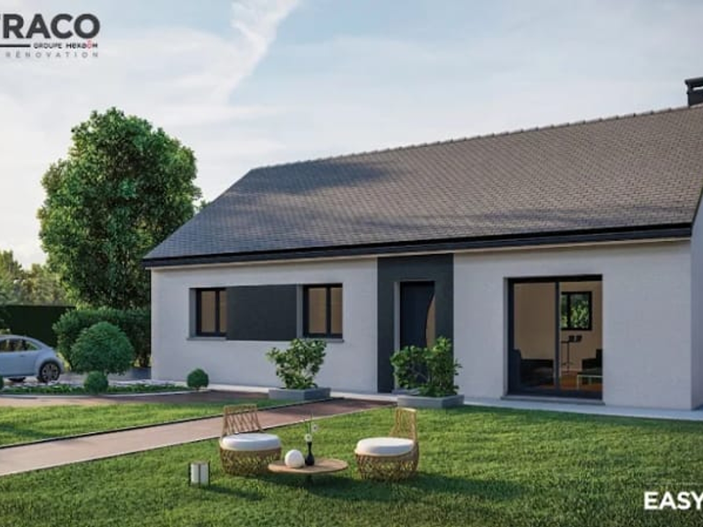 Maison à vendre - 4 pièces - 80m2 - Le Breuil-En-Auge (14130)