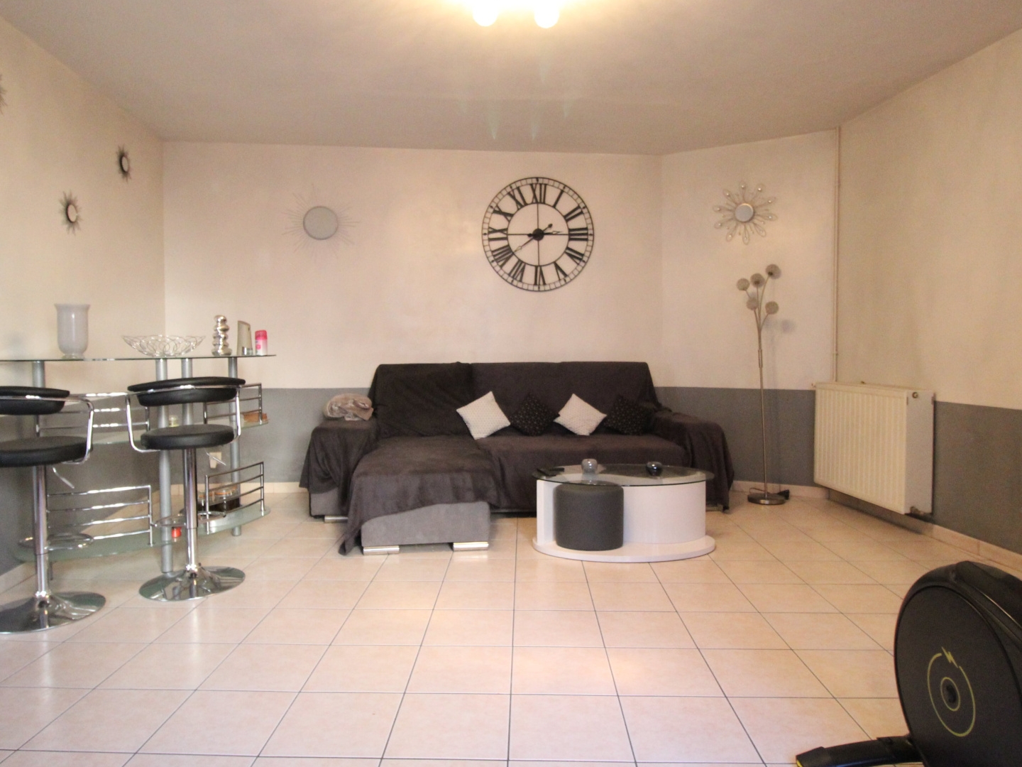 Duplex 6 pièces 120m2 avec balcon, cave et grenier