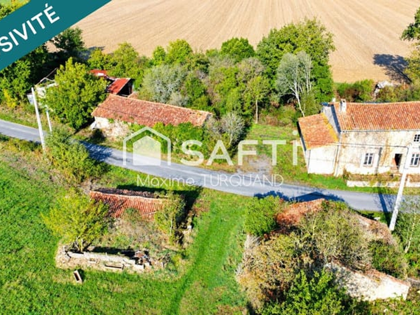 LONGÈRE À RÉNOVER 150m² AVEC DÉPENDANCES ET TERRAIN DE 2 579 m²