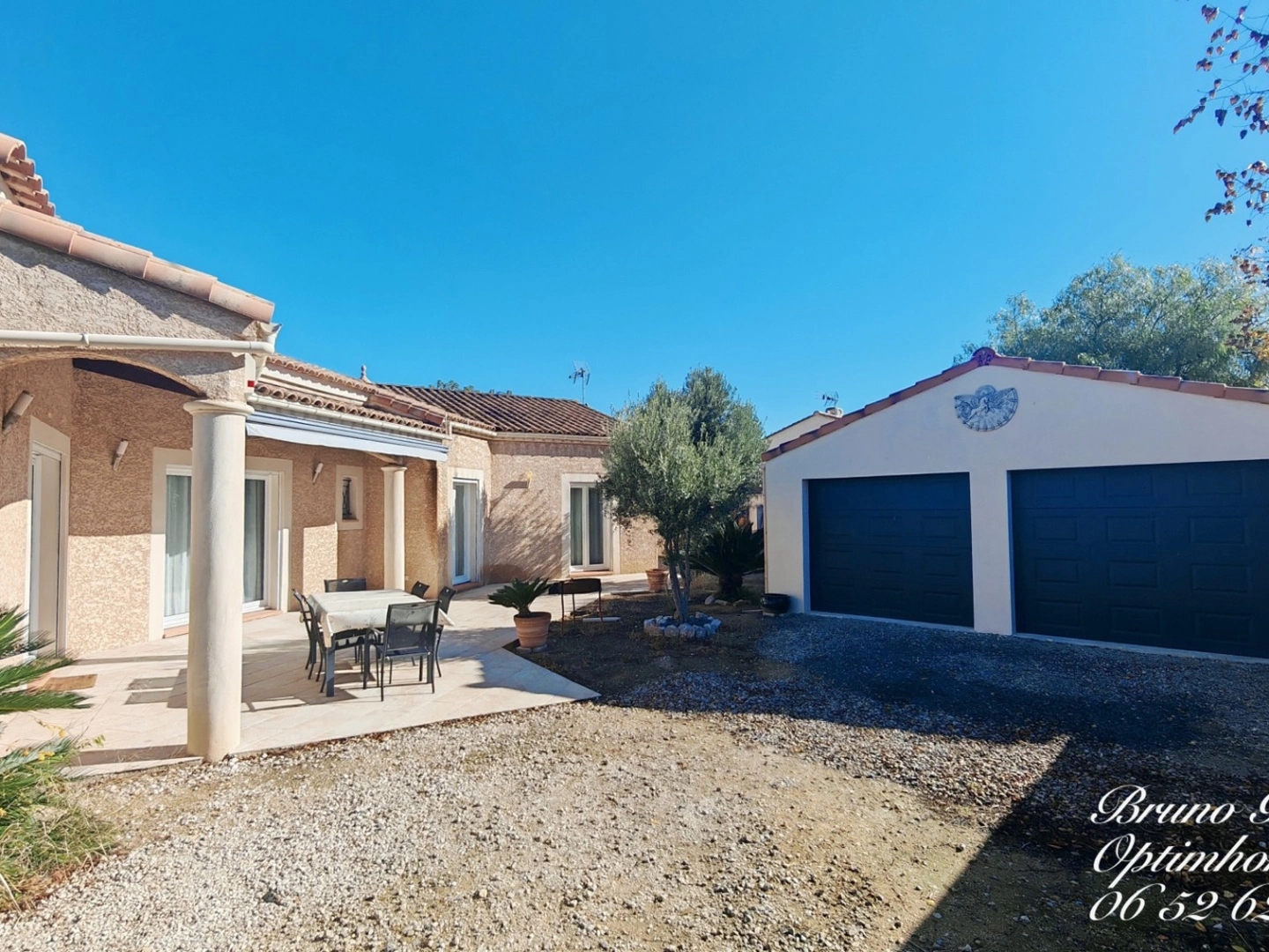 Bruno Gervais Optimhome vous propose cette maison à vendre à Cournonsec - plain-pied rénové sur 600 m² de terrain