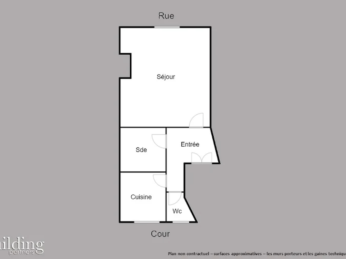 Appartement à vendre - 1 pièce - 25m2 - Paris 17e (75017)