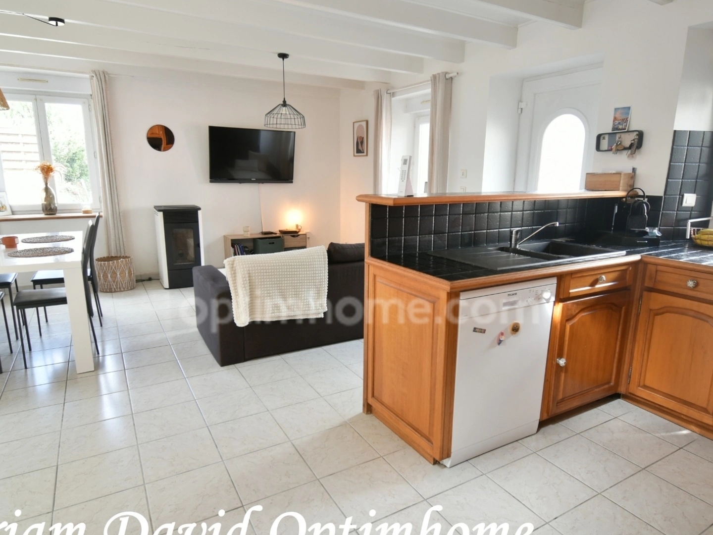 Maison à vendre - 4 pièces - 71m2 - Rostrenen (22110)