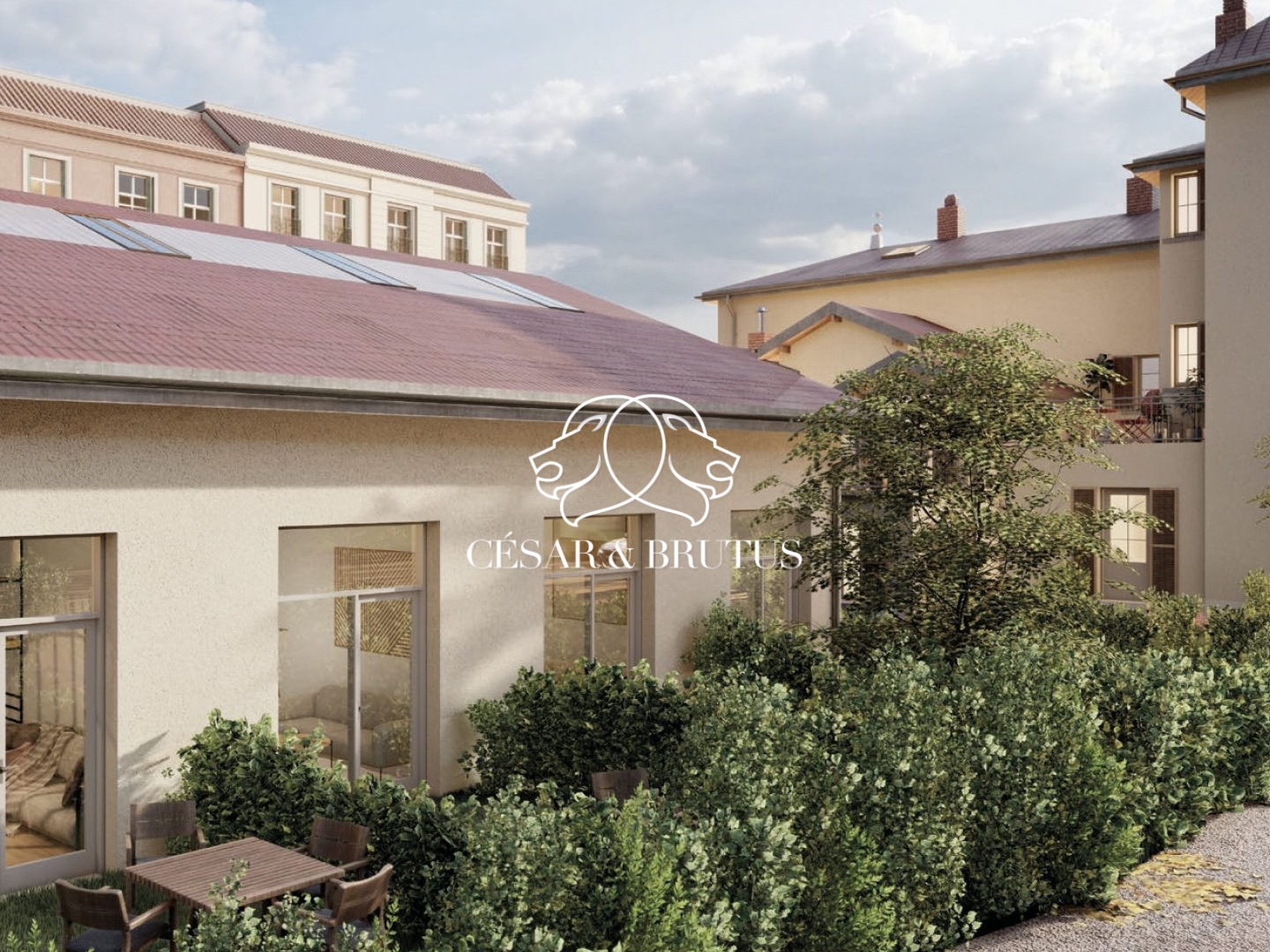 Duplex en plateau brut - 62 m2 - Tassin
