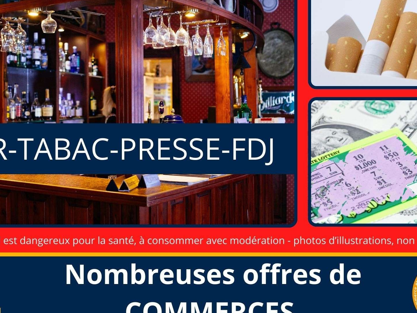 Vente bar tabac presse loto jeux secteur Saint Lô