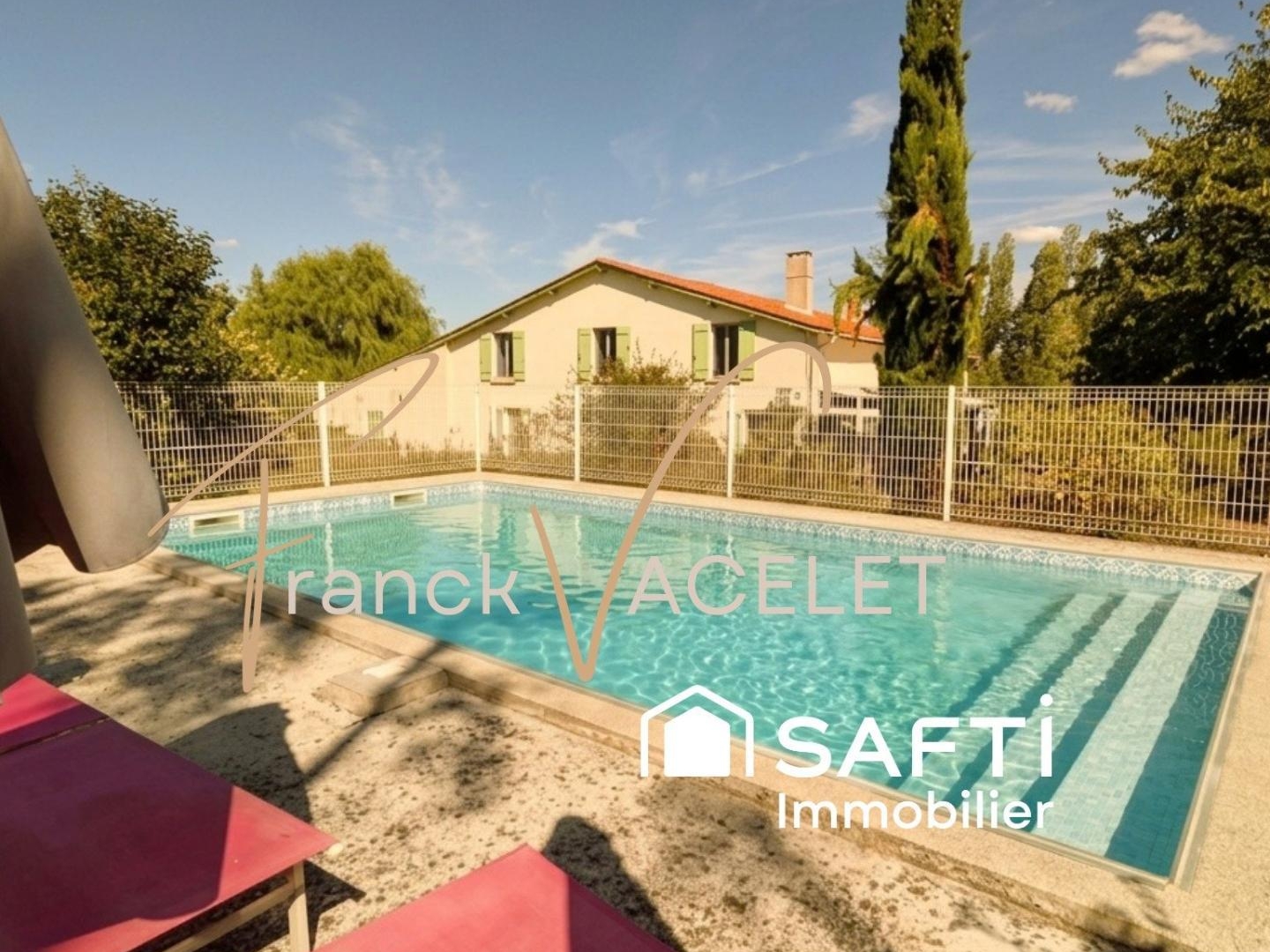 Demeure de charme, deux logements, piscine et dépendances