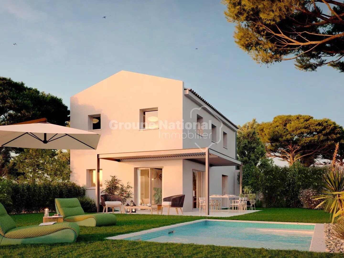 Belle maison moderne