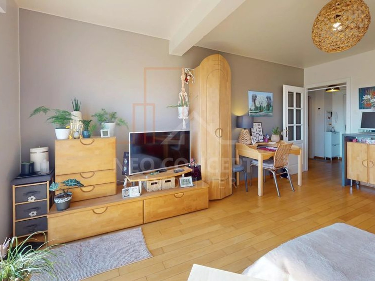 Appartement à vendre - 2 pièces - 46m2 - Rountzenheim-Auen... (67480)