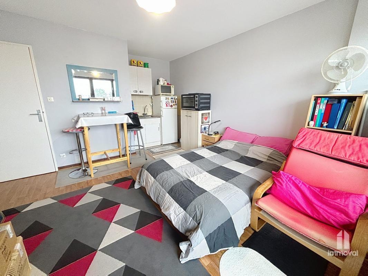 Appartement à vendre - 1 pièce - 24m2 - Illkirch-Graffens... (67400)