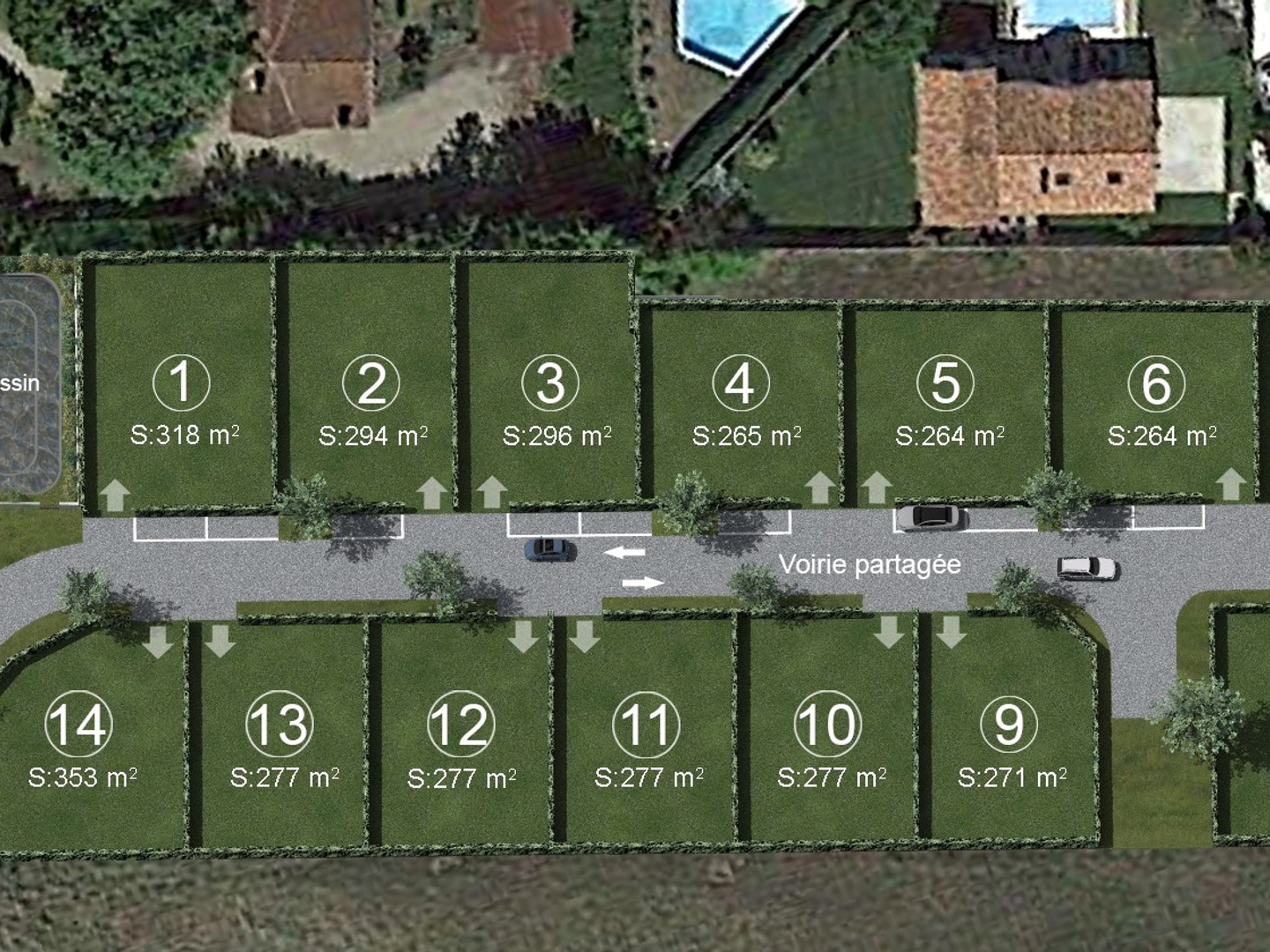 Terrain à vendre - 294m2 - Libourne (33500)