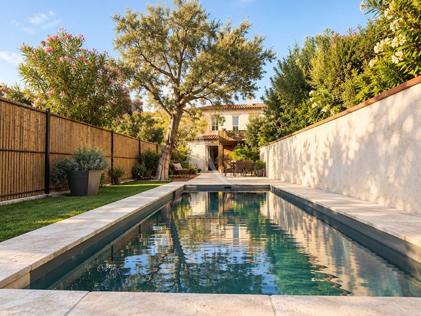 MAISON DE VILLAGE DE CARACTÈRE 197 m² 4 CHAMBRES PISCINE EXTÉRIEUR INTIMISTE