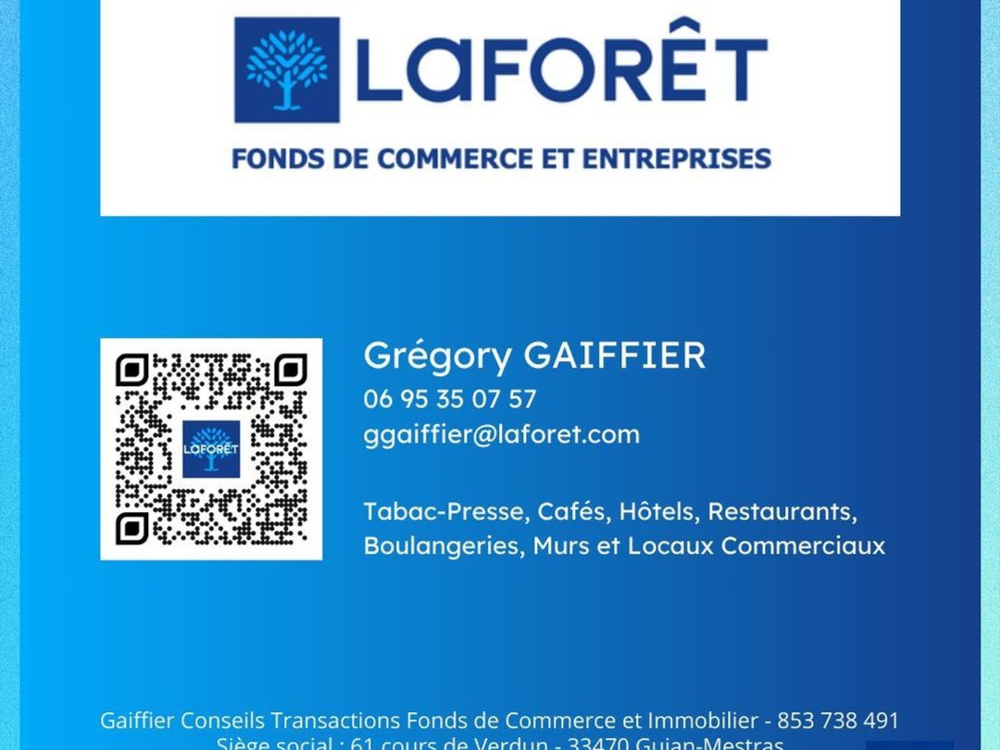 Magasin à vendre - Arcachon (33120)
