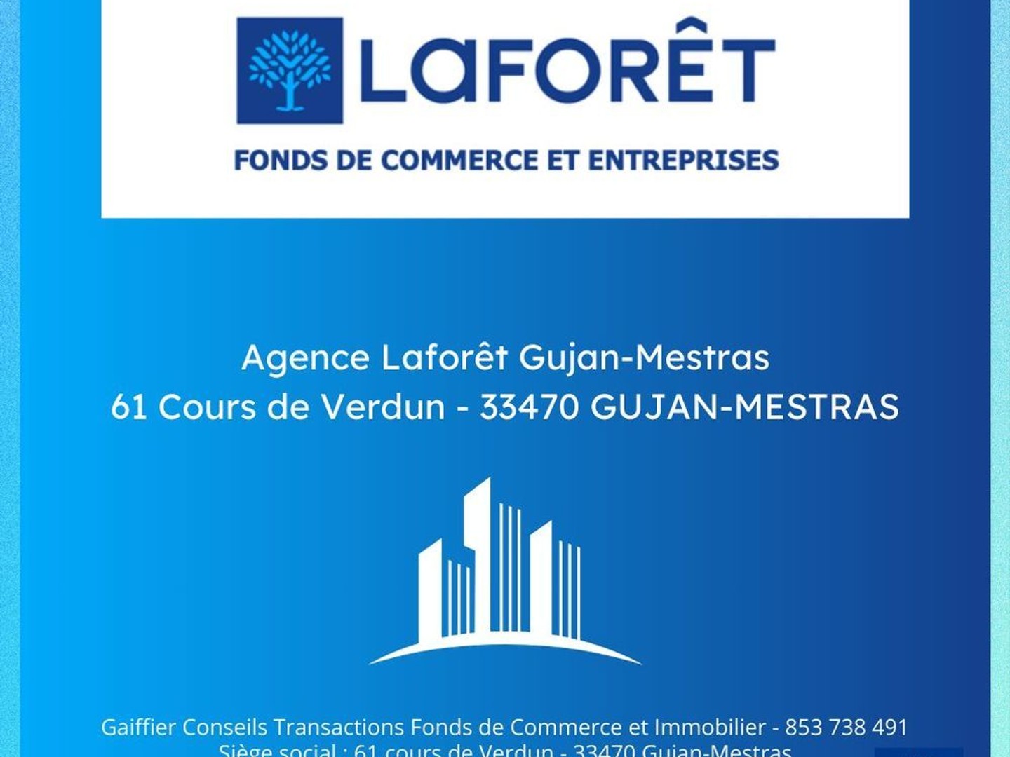 Magasin à vendre - Arcachon (33120)