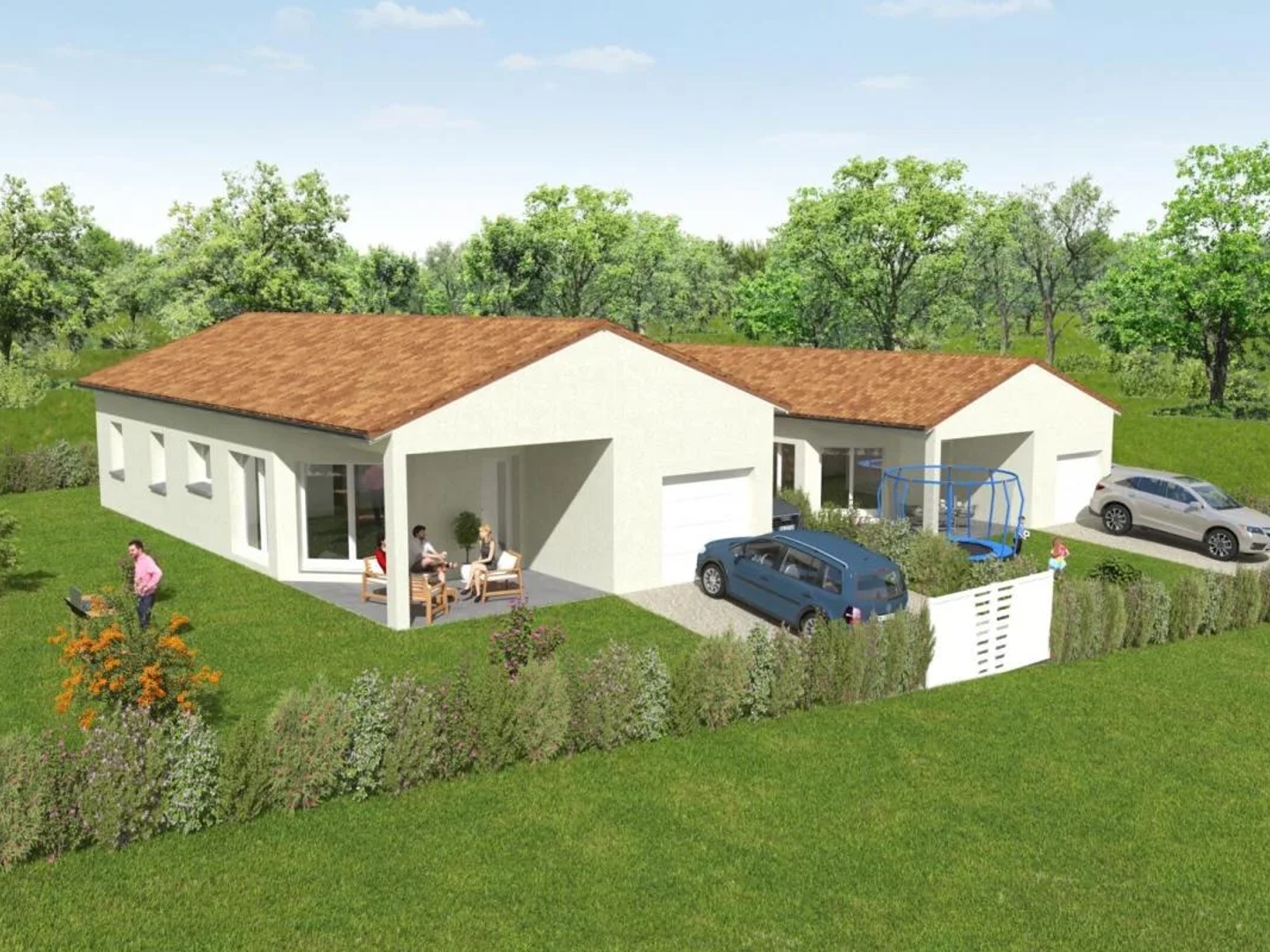 Maison neuve 4 pièces 90 m²