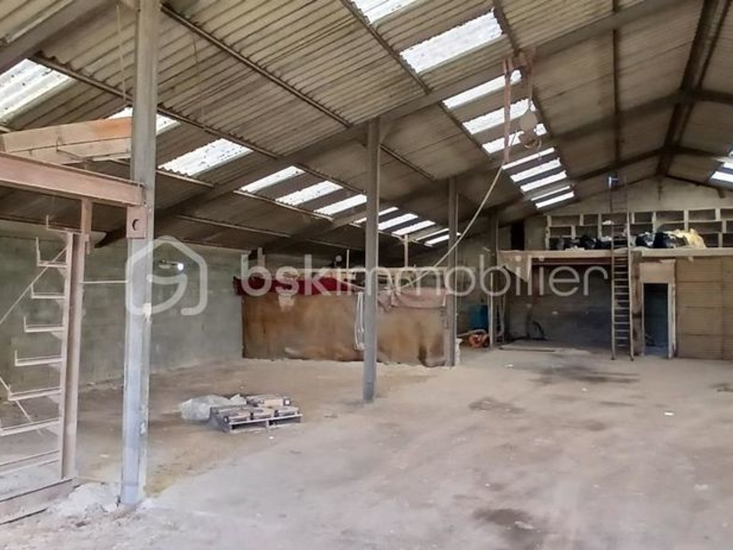 Hangar métallique