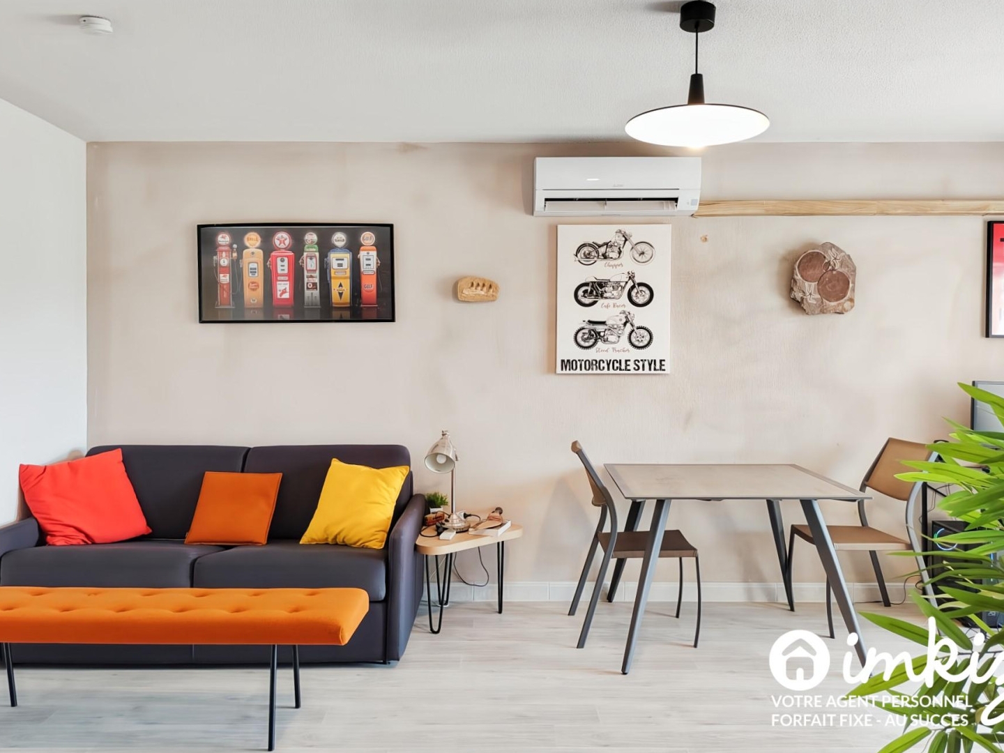 Appartement rénové et meublé