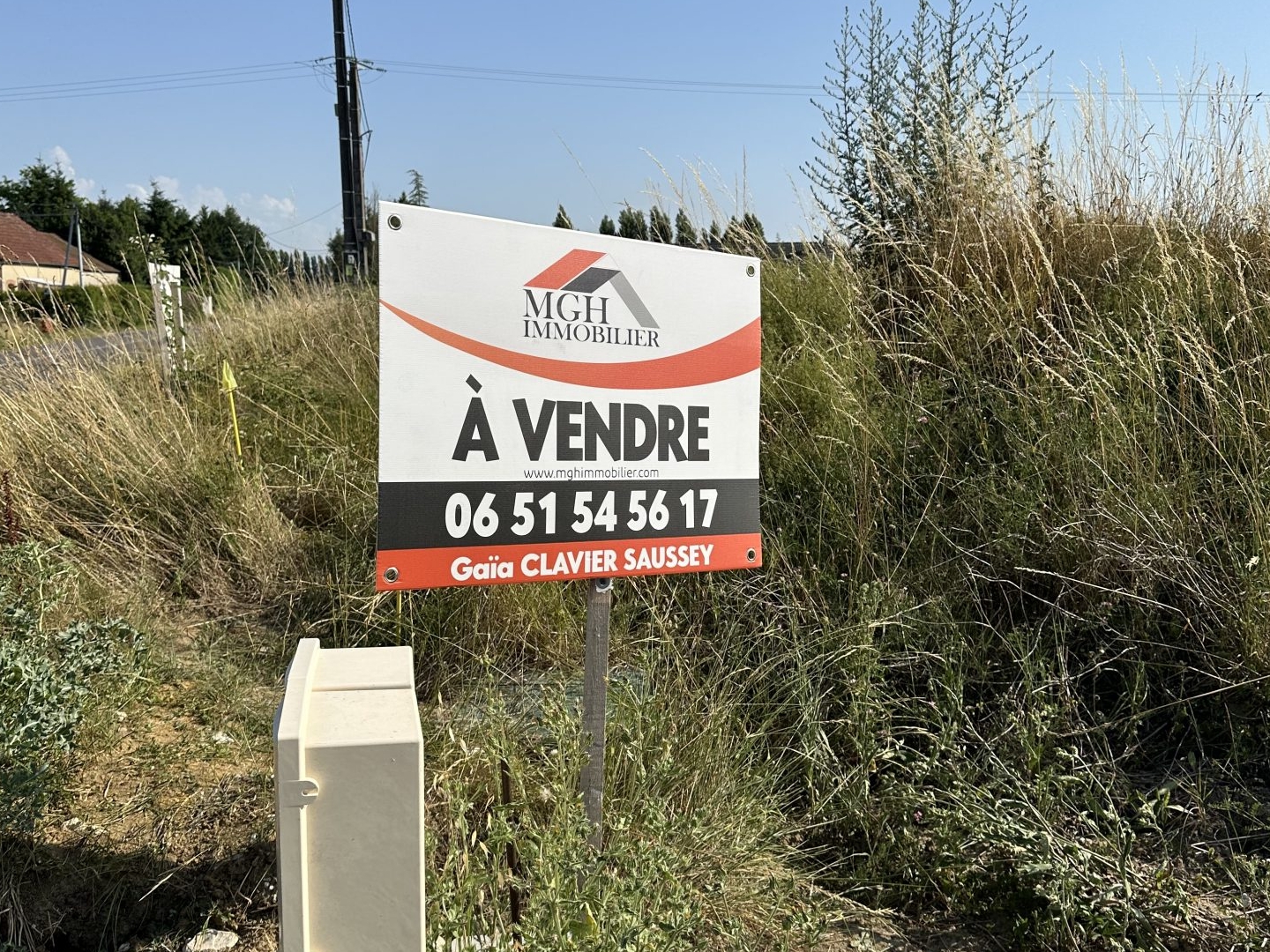 Terrain à vendre - 2226m2 - La Cour-Marigny (45260)