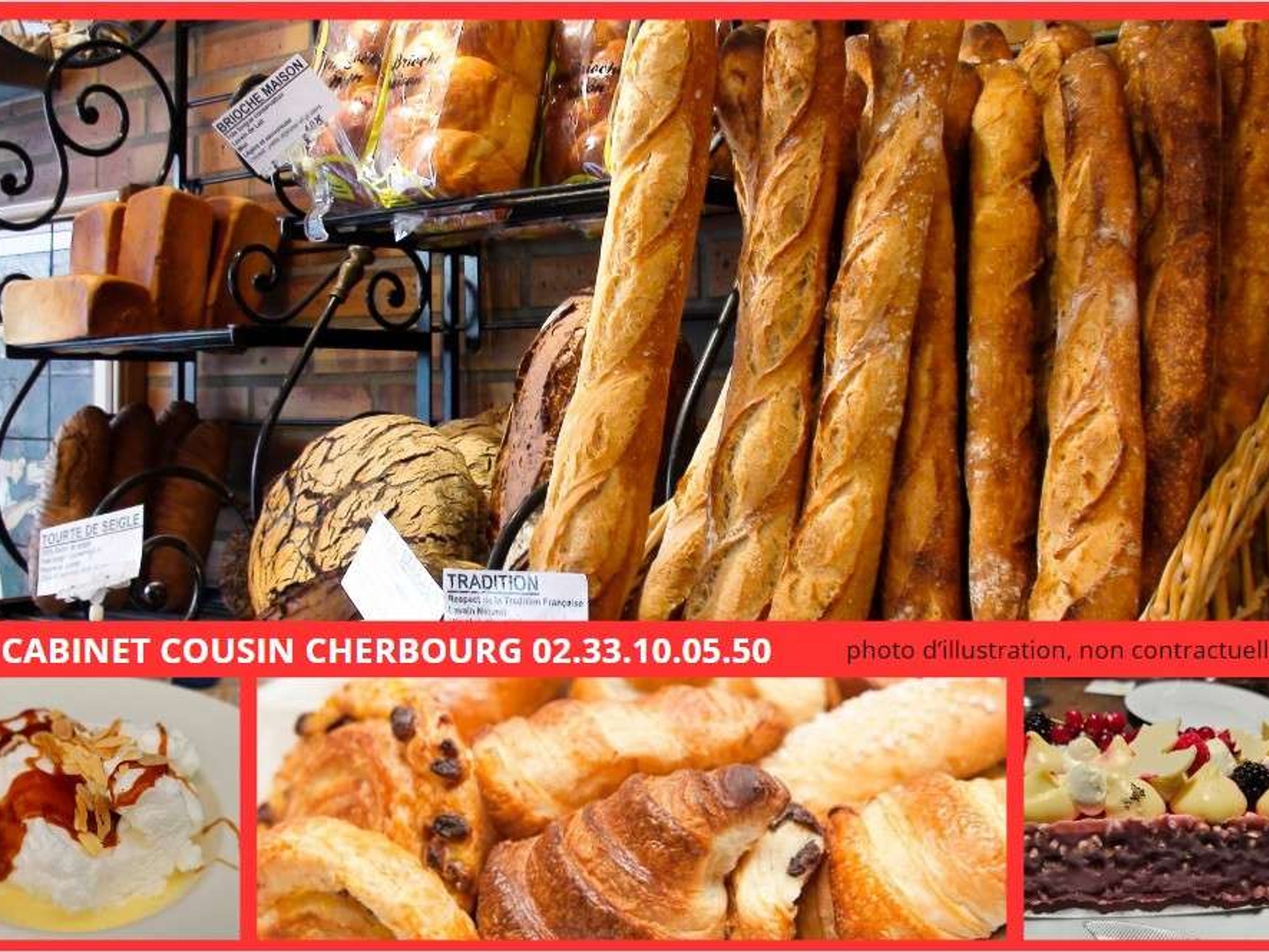Vente boulangerie de 270m² empl N°1 à Coutances