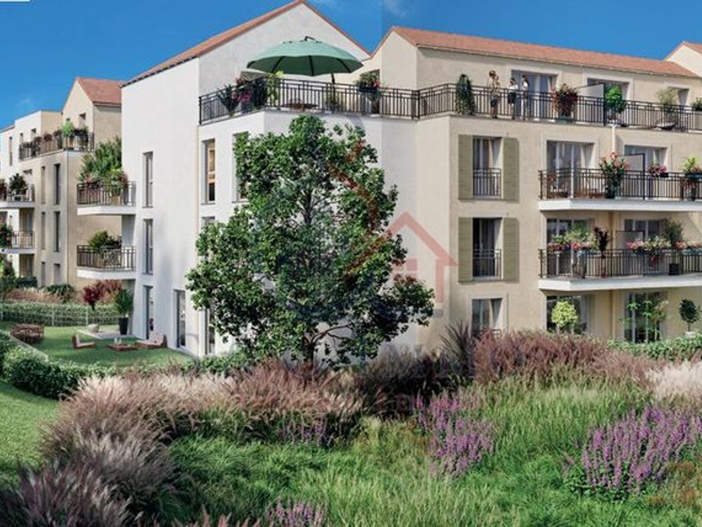 Appartement à vendre - 5 pièces - 66m2 - Chambourcy (78240)