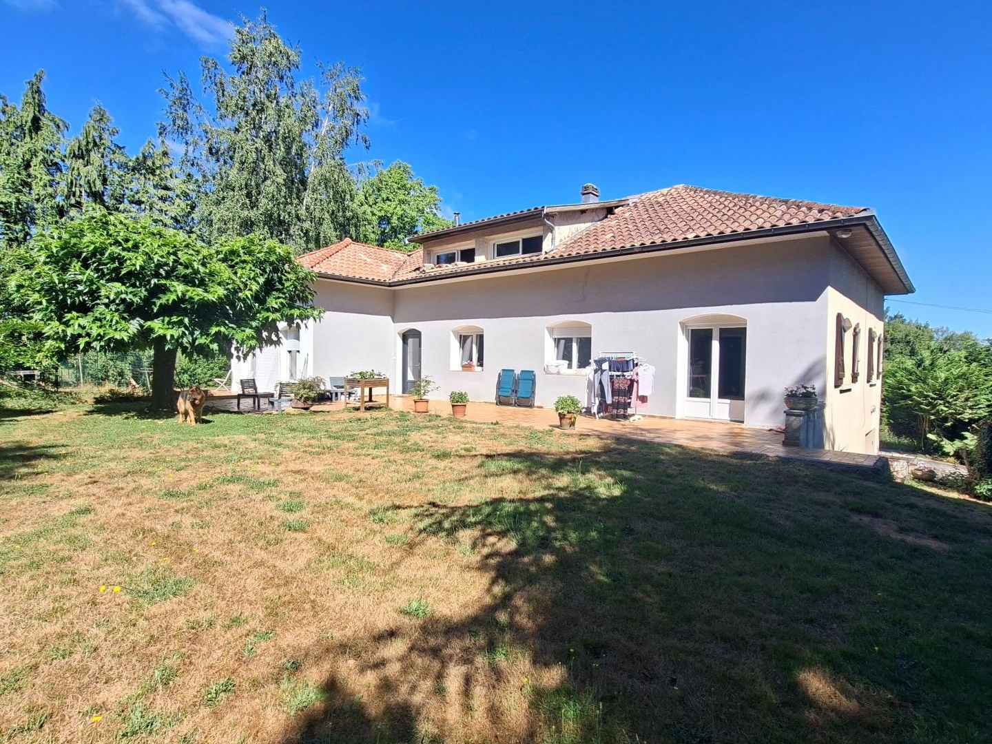 65150 PROCHE DE LANNEMEZAN, MAISON DE 223m2 DANS UN PARC DE 11 156M2
