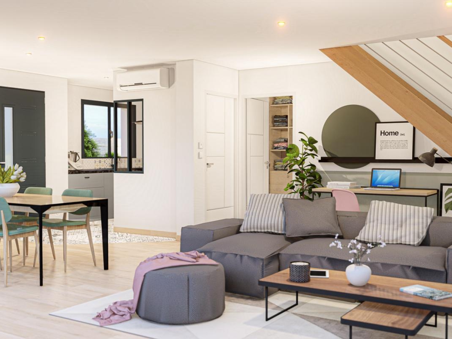 Terrain + maison 112 m²