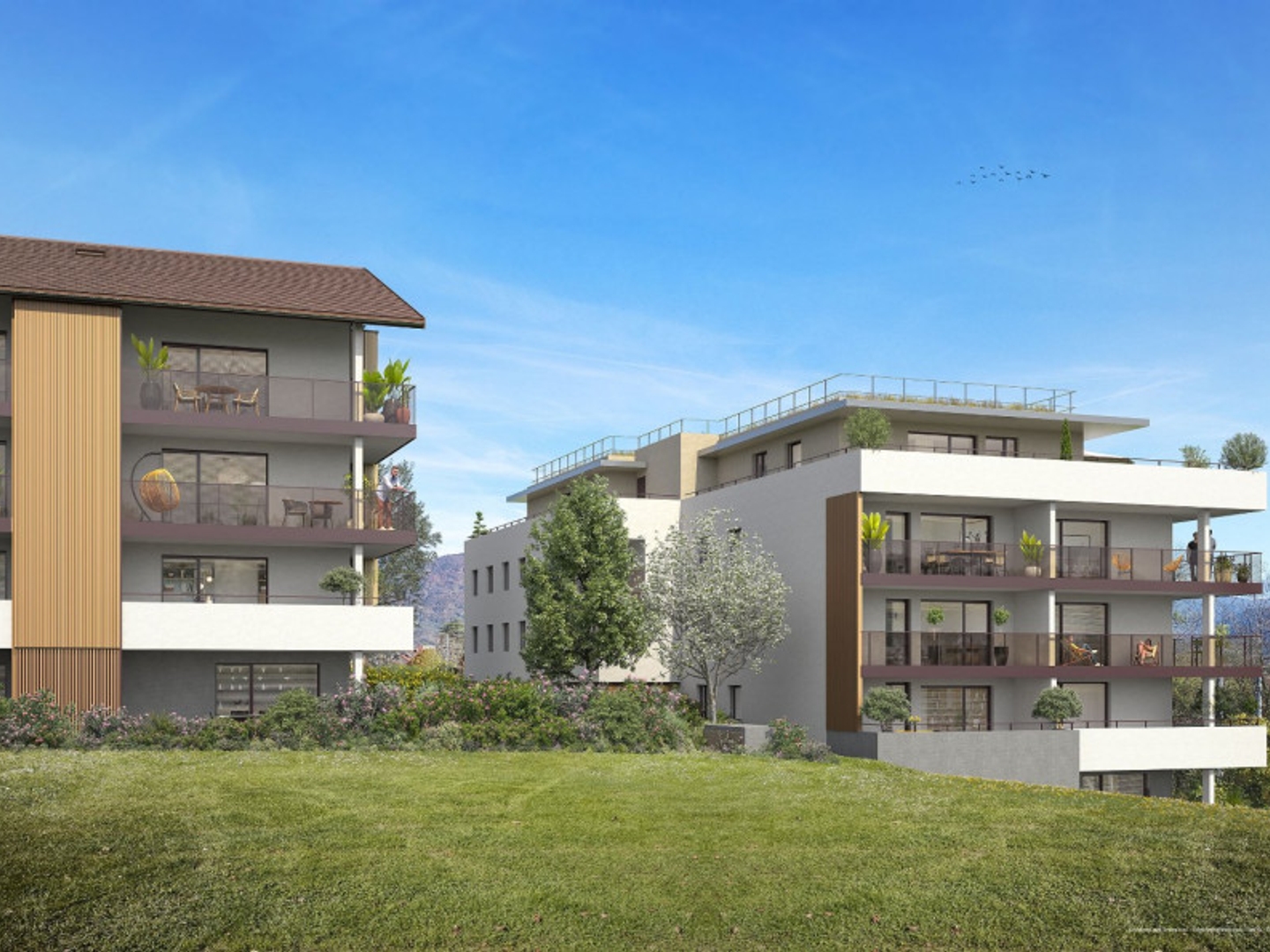 Appartement à vendre - 2 pièces - 43m2 - La Roche-Sur-Foron (74800)
