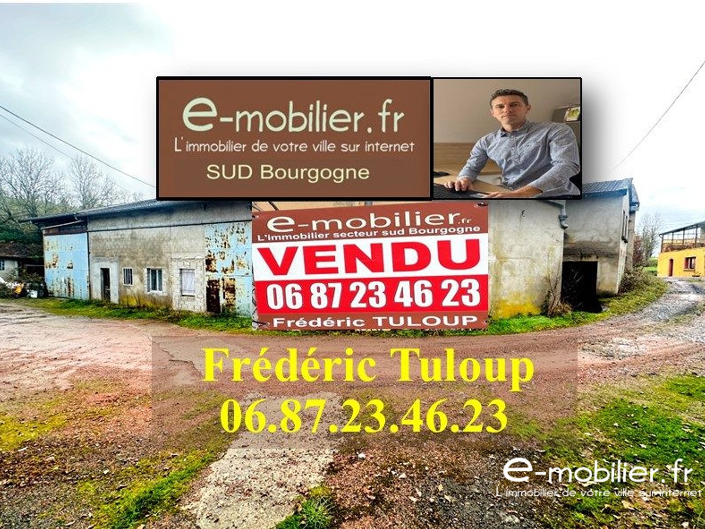 Immeuble industriel 937 m²