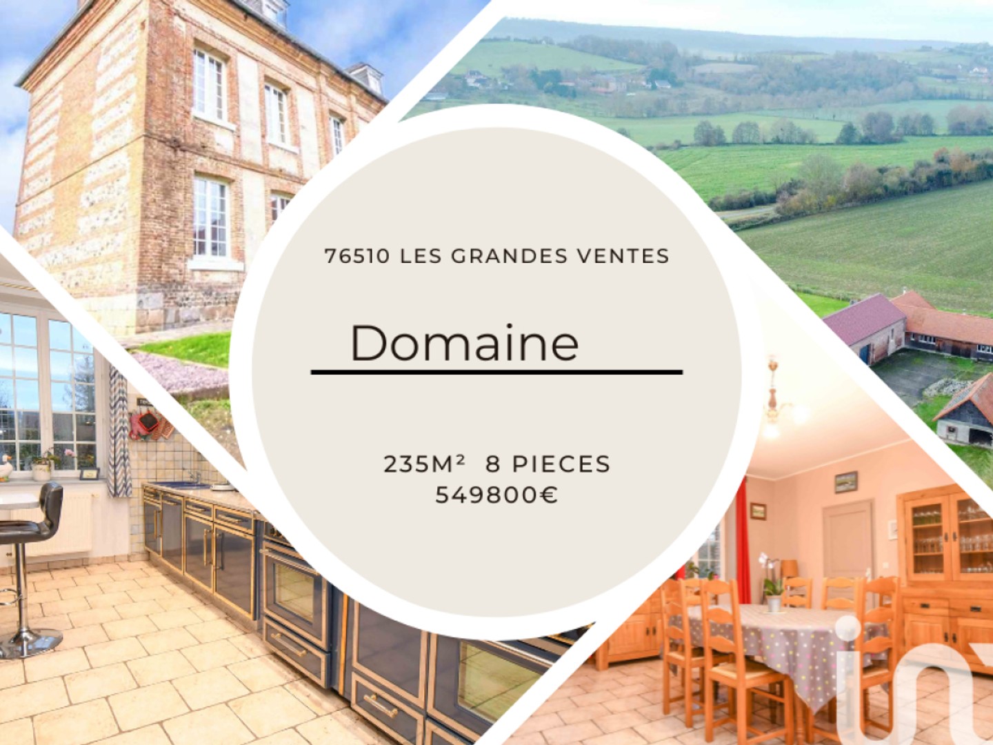 Vente Domaine 8 pièces