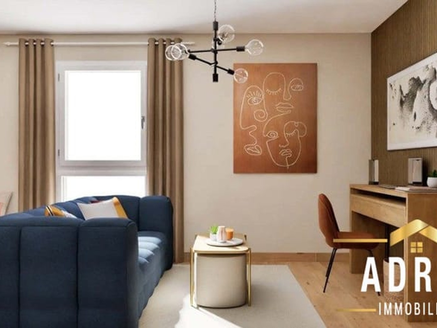 Appartement 1 pièce 19 m²