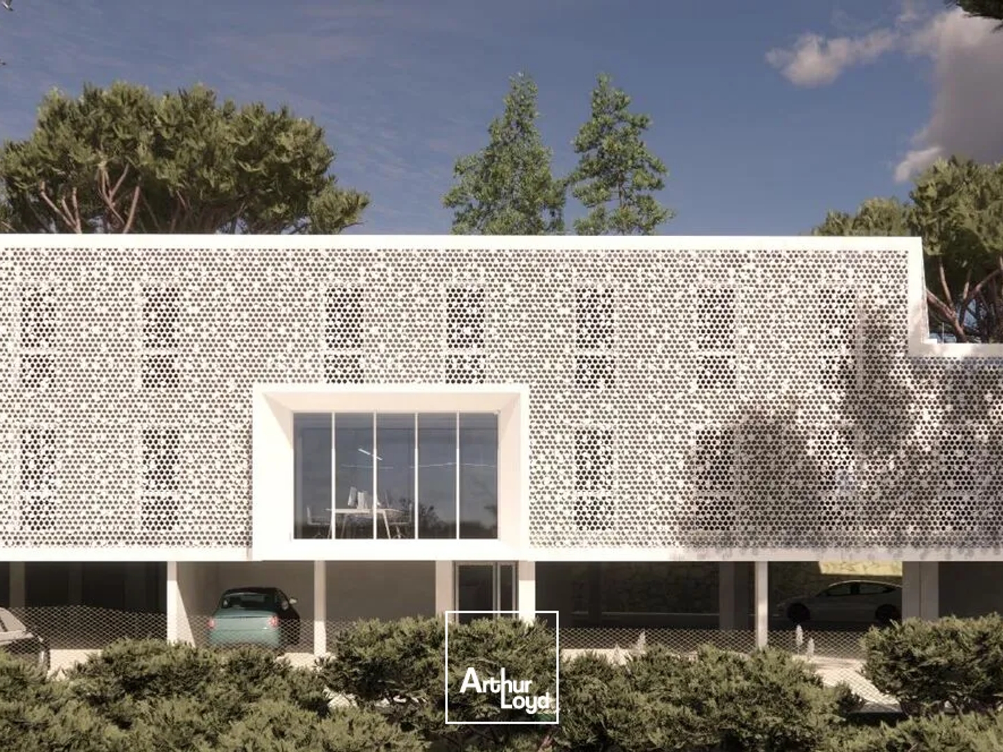 Bureaux à vendre Les Angles immeuble ERP nouvelle génération avec parkings