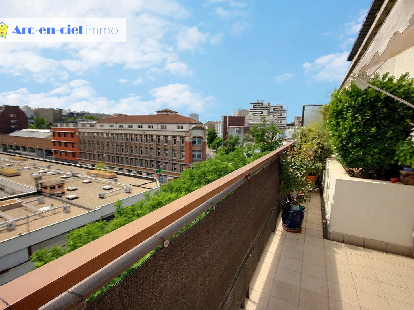 Appartement à vendre - 3 pièces - 60m2 - Paris 19e (75019)