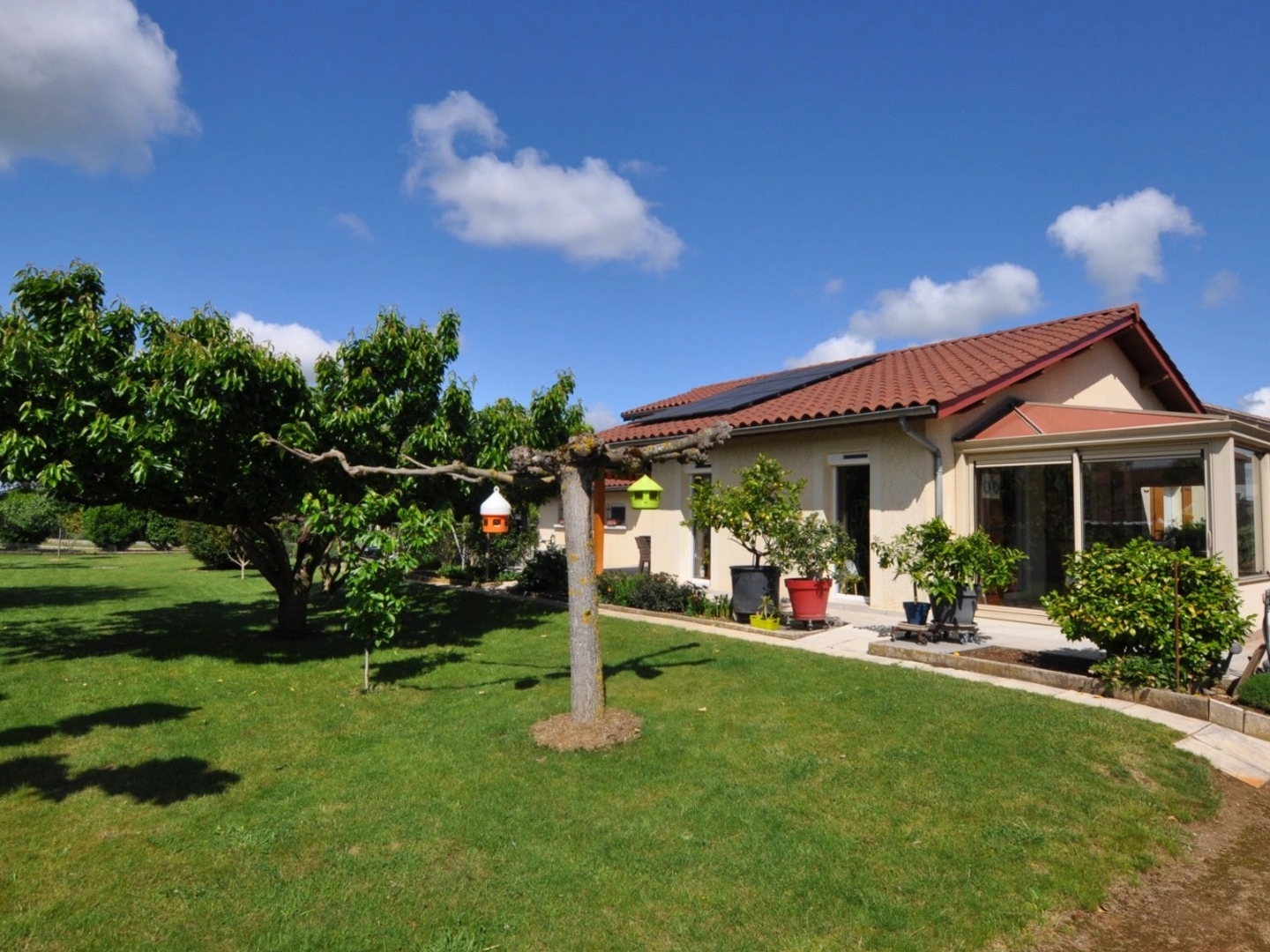 Maison à vendre - 4 pièces - 90m2 - Lapeyrouse-Mornay (26210)