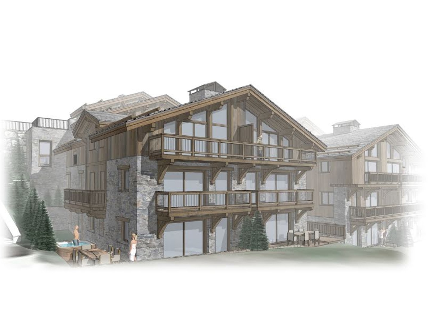 Appartement à vendre - 4 pièces - 91m2 - Les Belleville (73440)