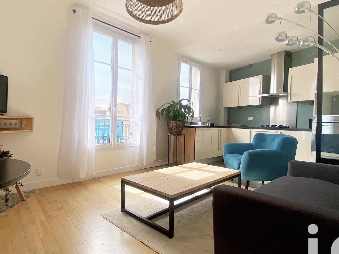 Appartement 3 pièces 59 m²