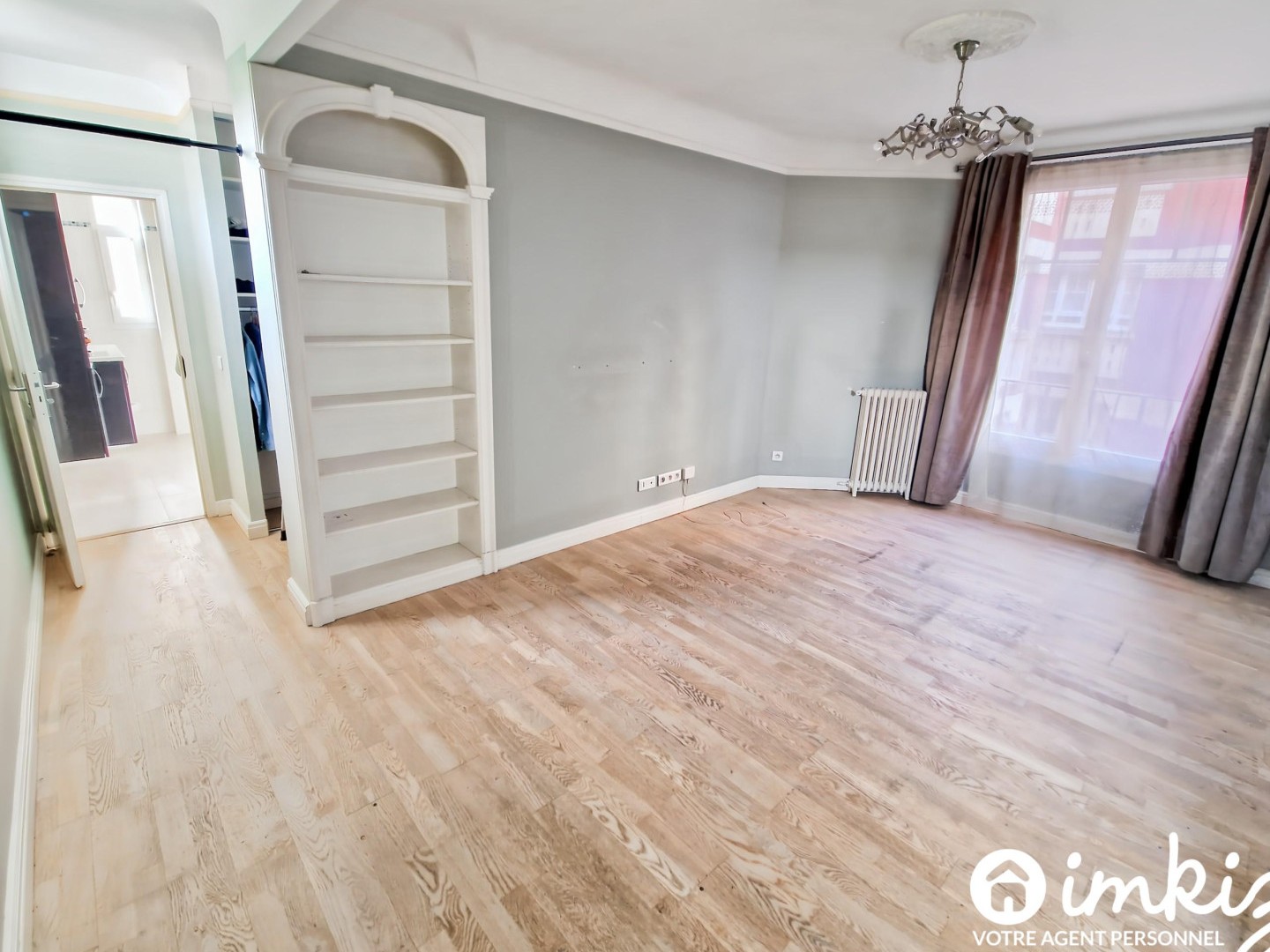 Asnières mairie, 2 pièces 51,5 m², au calme