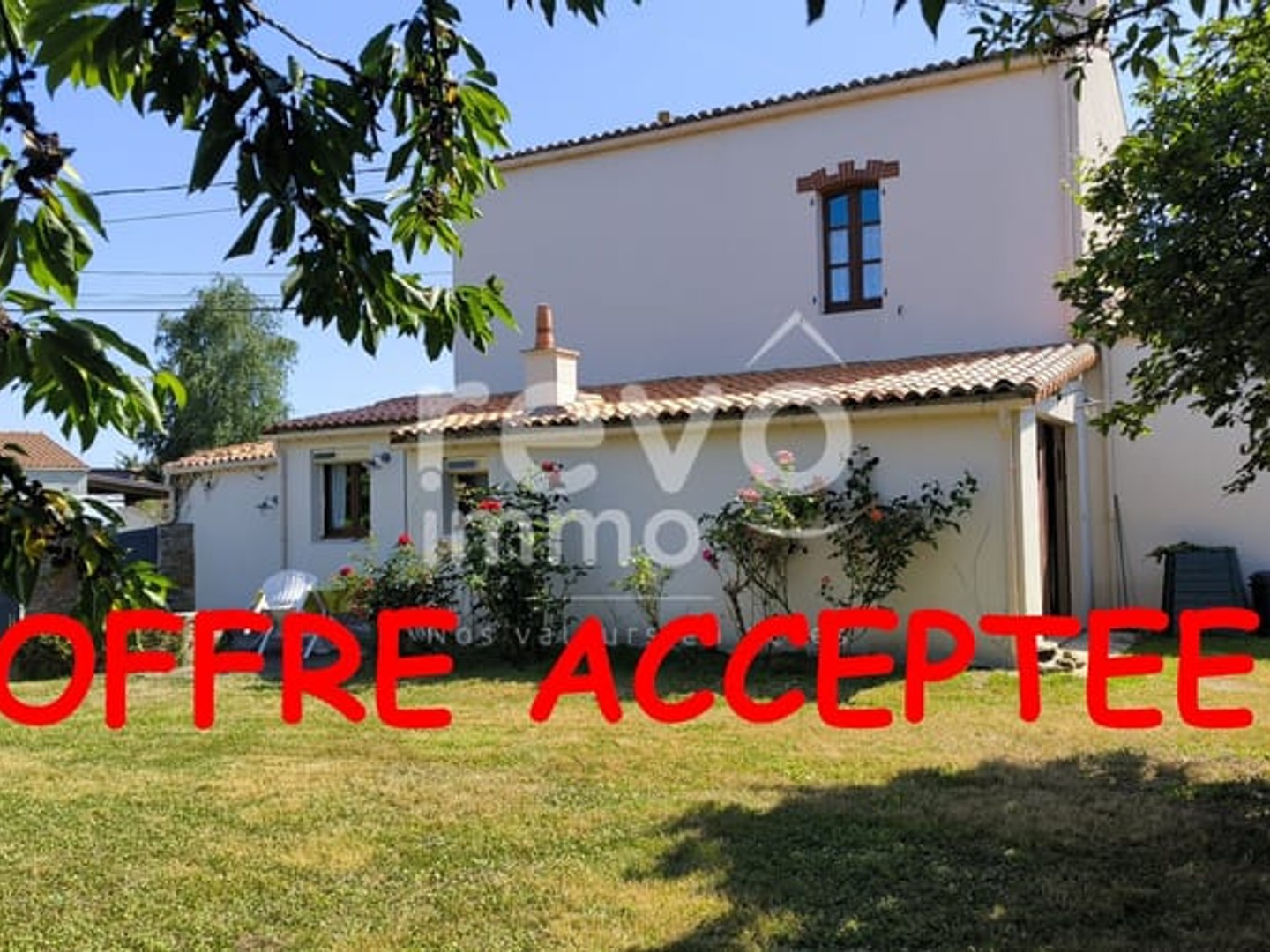 MAISON 108m² - 3 CHBRES + JARDIN