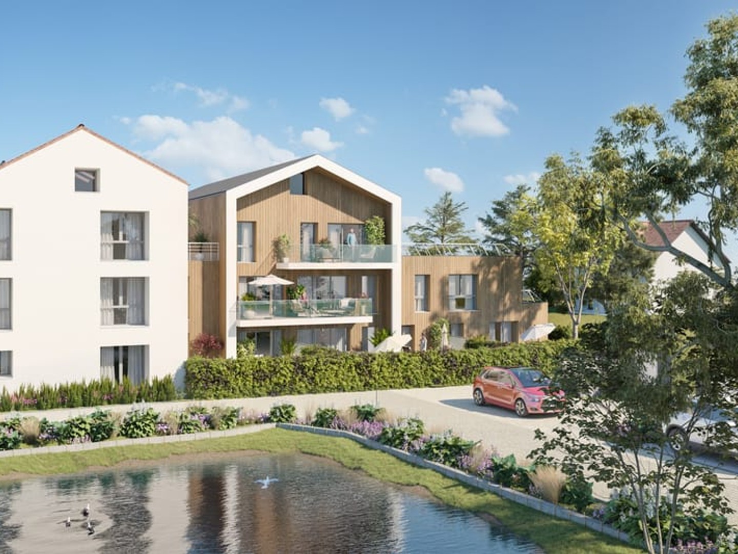 Appartement à vendre - 3 pièces - 62m2 - Châteaufort (78117)