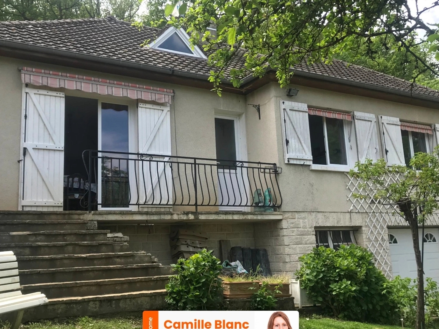 🏡 MAISON FAMILIALE AU CALME - VALLEE DE L'EURE - COMMODITES A PIED - SOUS-SOL TOTAL - CADRE VERDOYANT