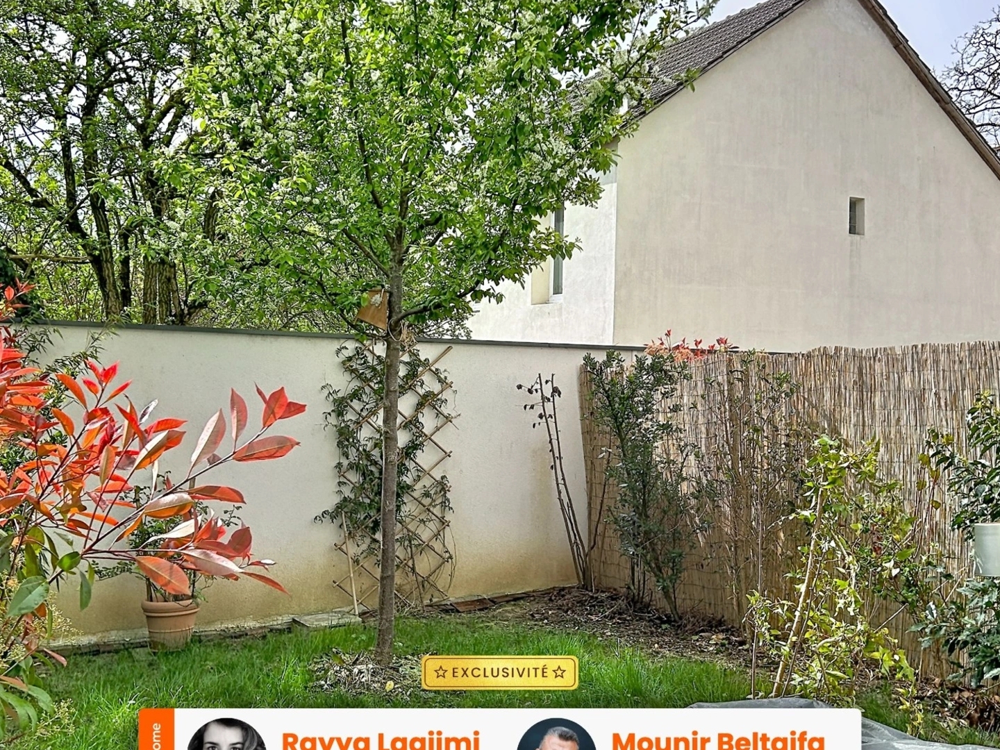 Montreuil - 3 pièces 60 m² avec terrasse et jardin privatif de 47 m² - Parking