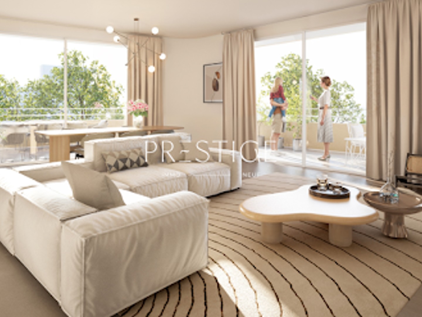 Appartement 4 pièces 121 m²